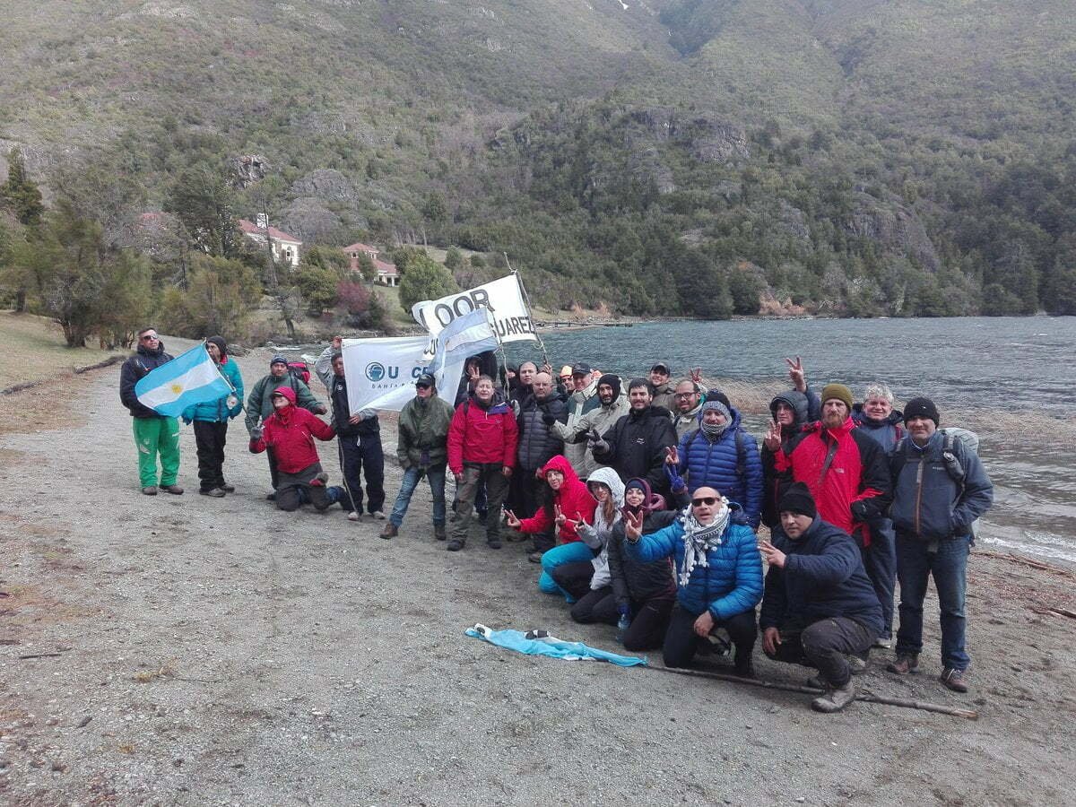 Por la soberanía en Lago Escondido