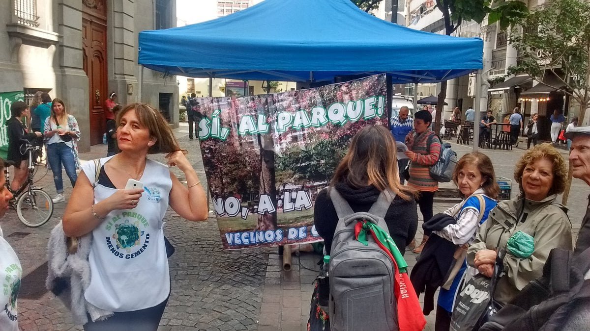 Piden proteger al Parque Rivadavia