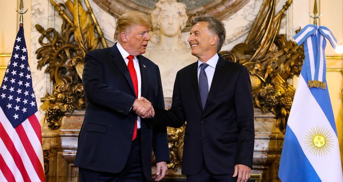 Macri recibió el respaldo de Trump