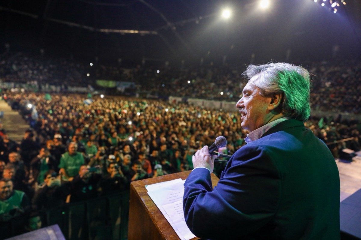 Alberto Fernández visita a Lula