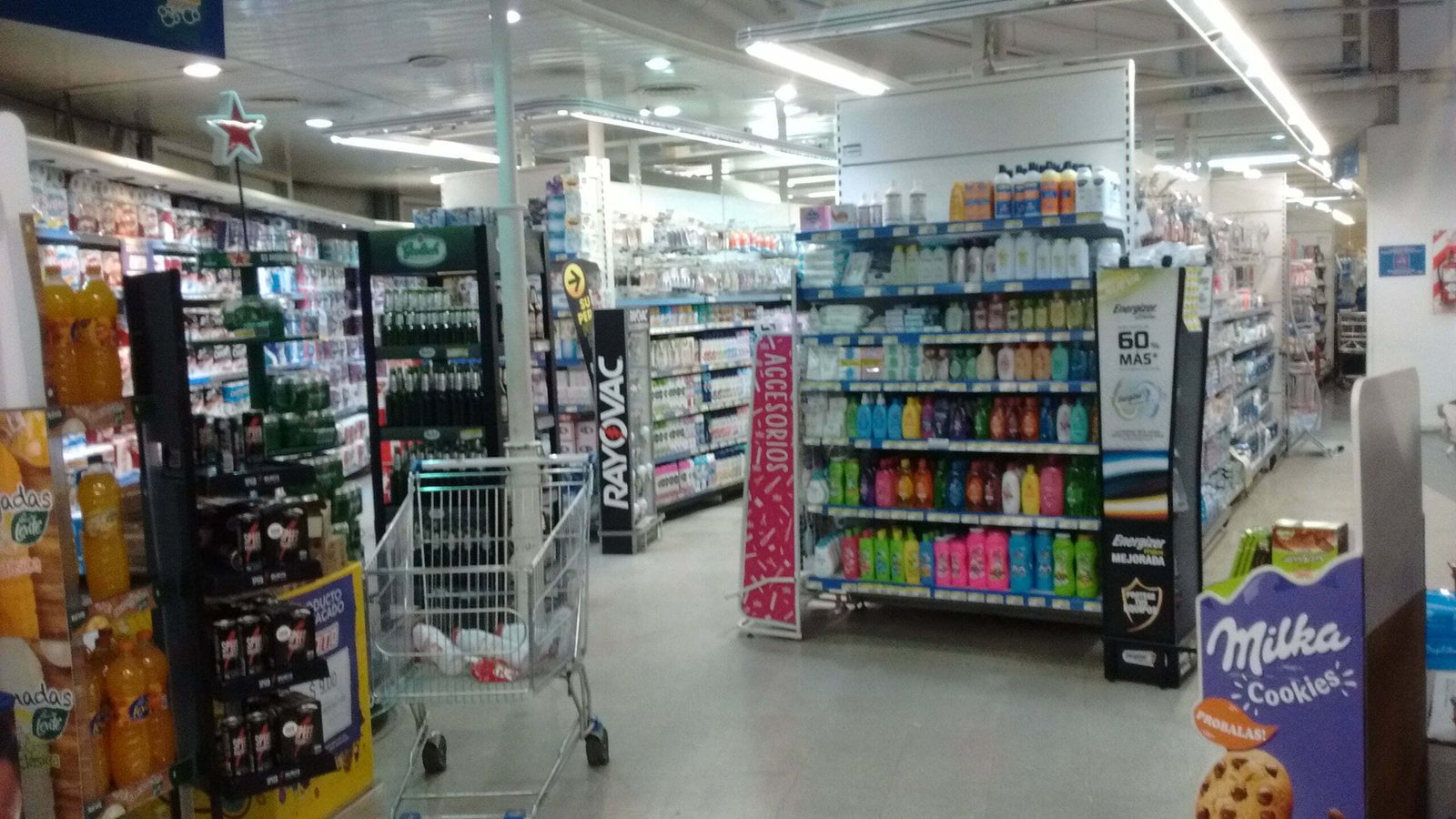 Cayeron las ventas en los supermercados