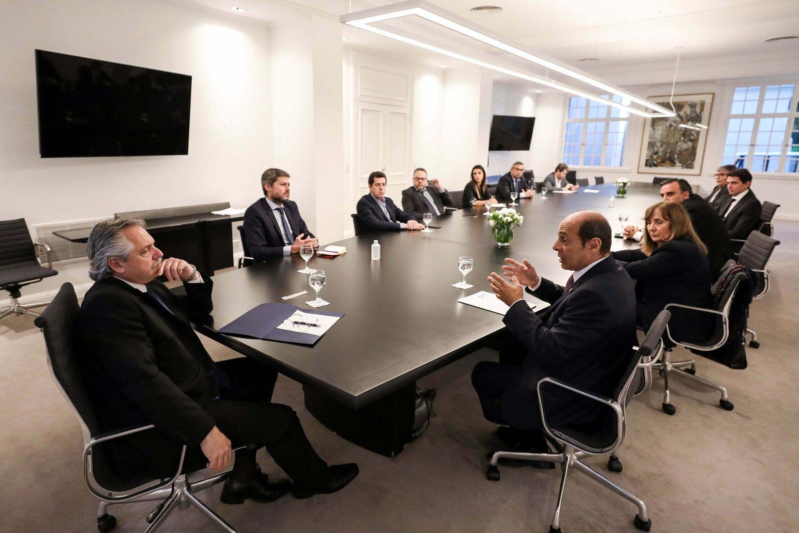El presidente se reunió con referentes del turismo argentino
