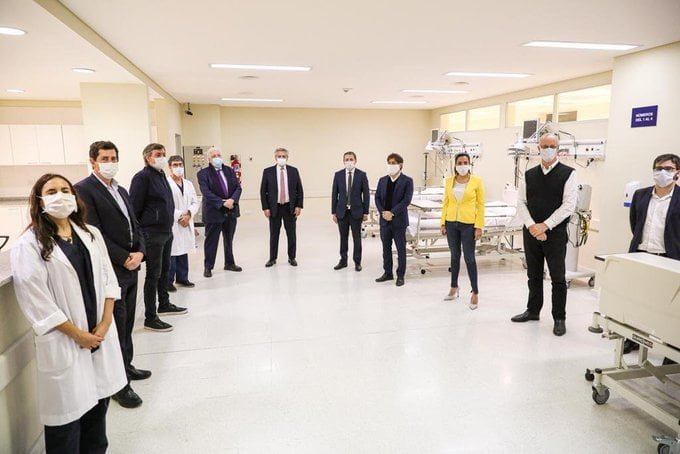 Esteban Echeverría puso en marcha el Hospital del Bicentenario