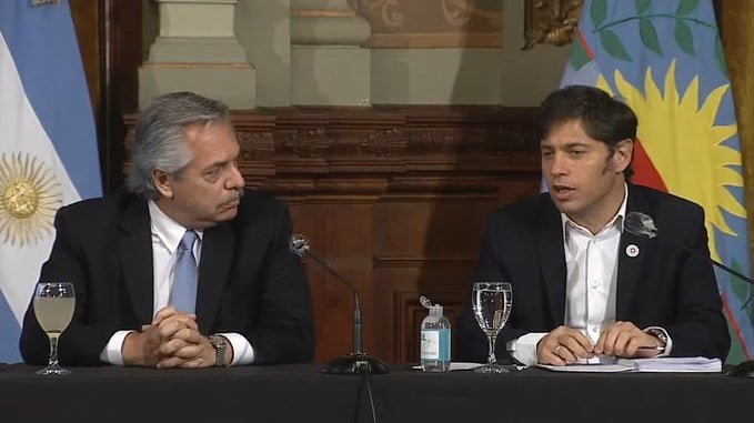 Kicillof y Alberto
