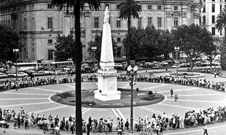45 años de la primera ronda de las Madres en Plaza de Mayo