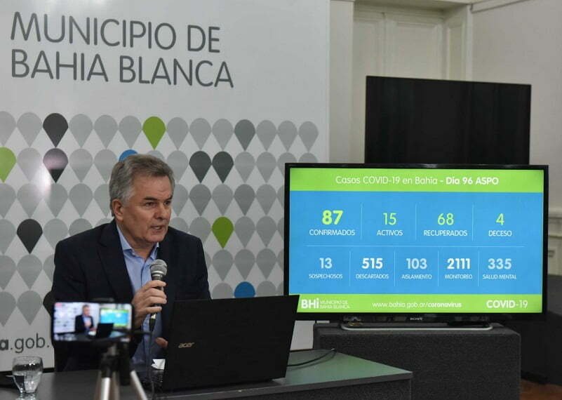 Bahía Blanca: El intendente y siete funcionarios aislados