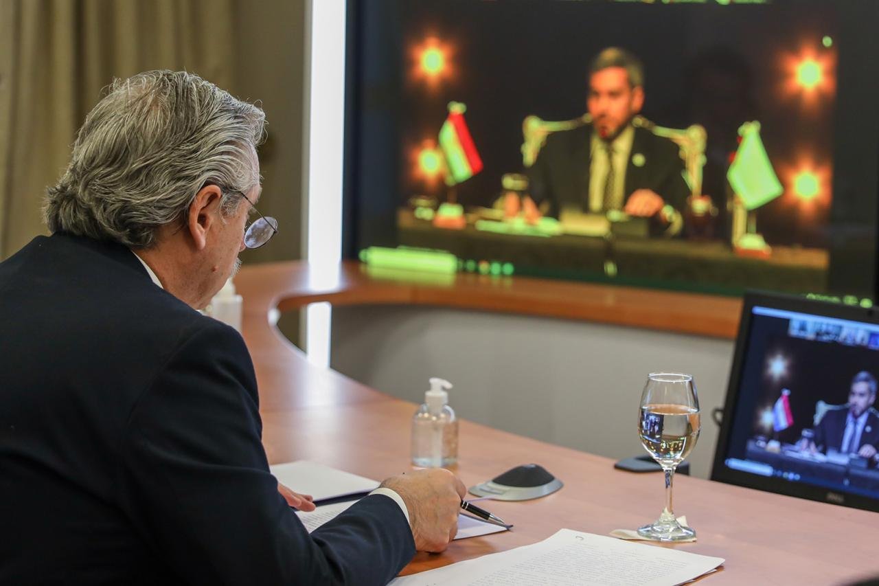 El presidente habló de una nación única y regional