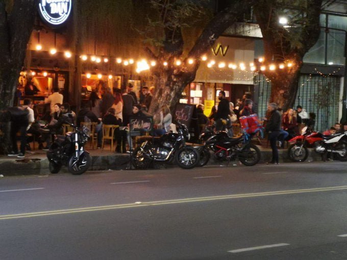 Desde este lunes la ciudad con gastronomía al aire libre