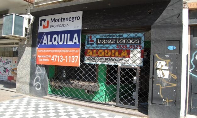 Sigue creciendo la cantidad de locales porteños cerrados