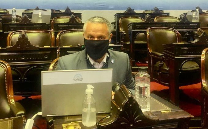 Diputado macrista con covid
