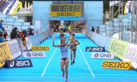 La argentina Florencia Borelli batió el récord nacional en media maratón