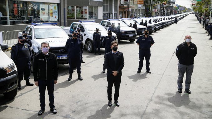 60 nuevos patrulleros para Esteban Echeverría y 300 cámaras