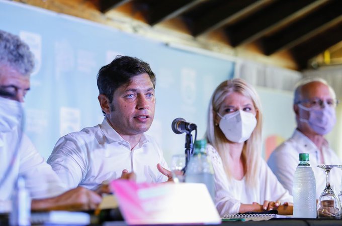 Kicillof habló de extender el horario nocturno