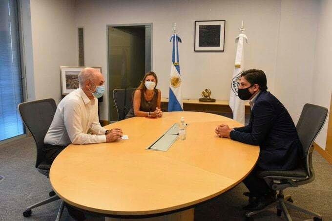 A días del inicio de clases Larreta recibió al ministro Trotta