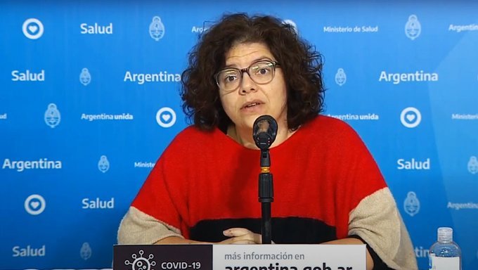 La ministra Vizzotti positivo de coronavirus