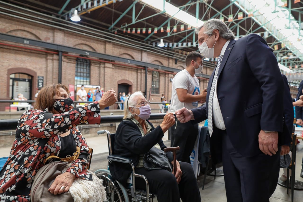 El presidente aseguró, «vamos por el camino correcto»