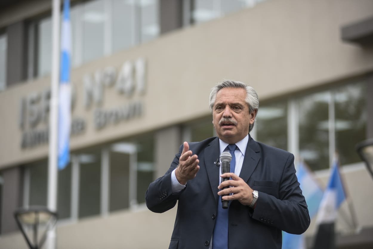 El presidente le respondió a los violentos que lo atacaron el sábado
