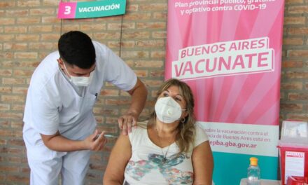La provincia de Buenos Aires superó el millón de vacunados