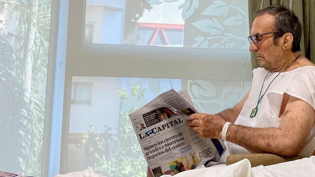 Reutemann continúa internado con pronóstico reservado