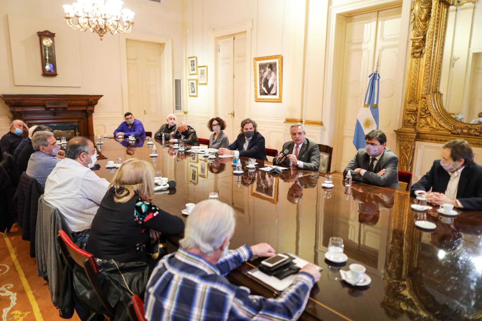 Fernández: «Argentina crecerá el 8% este año»