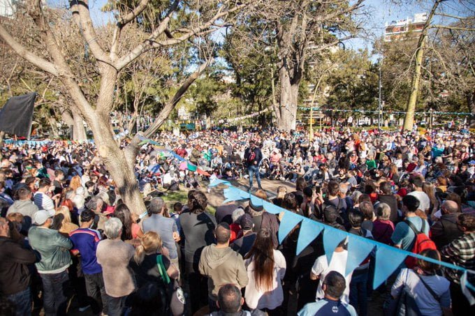 Una multitud acompañó a Santoro
