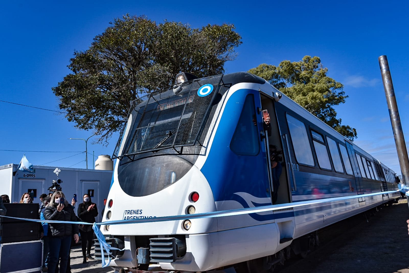 Tren regresa a las sierras de Valle Hermoso