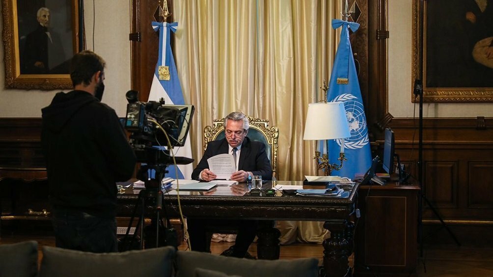 Fernández hablará este martes en la Asamblea de Naciones Unidas