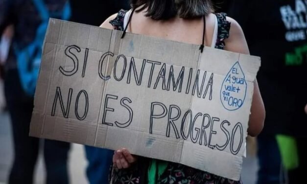 Mendoza se moviliza contra proyecto minero que tiene el apoyo de Milei