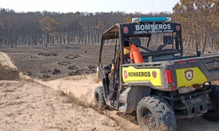 Un incendio devoró 240 hectáreas del vivero de Miramar