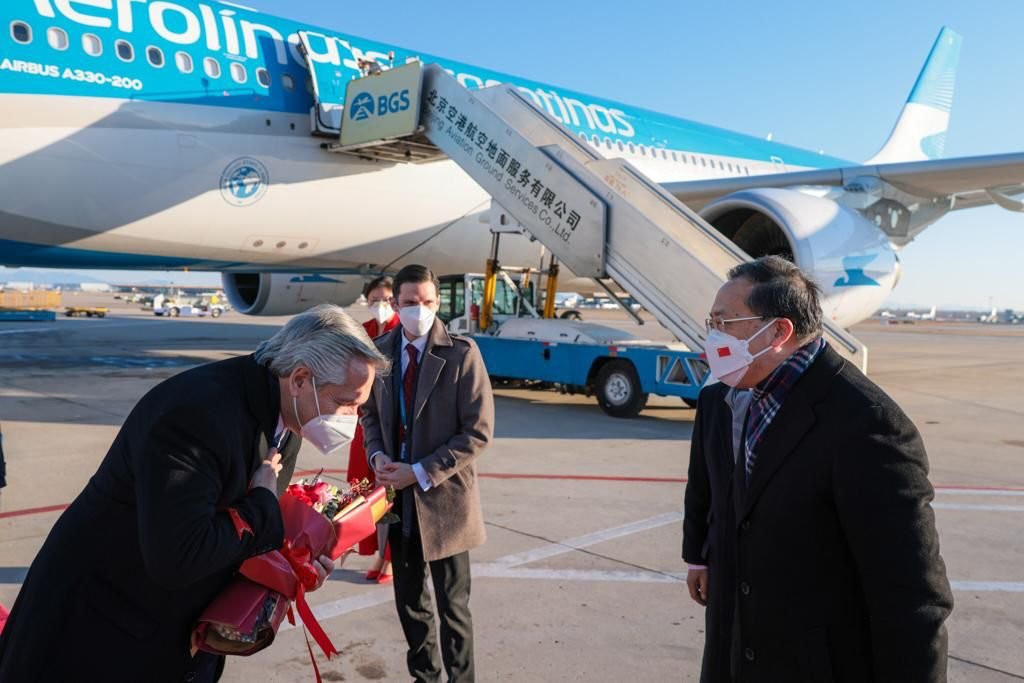 El presidente con diversas actividades en China