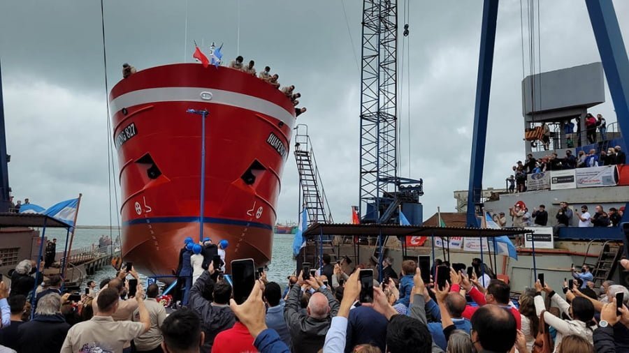 Otra botadura para la recuperación de la industria naval