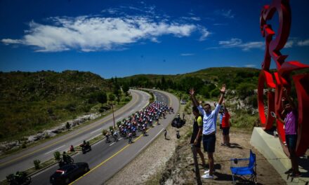 Mauricio Quiroga ganó la primera etapa de la Vuelta del Porvenir en San Luis