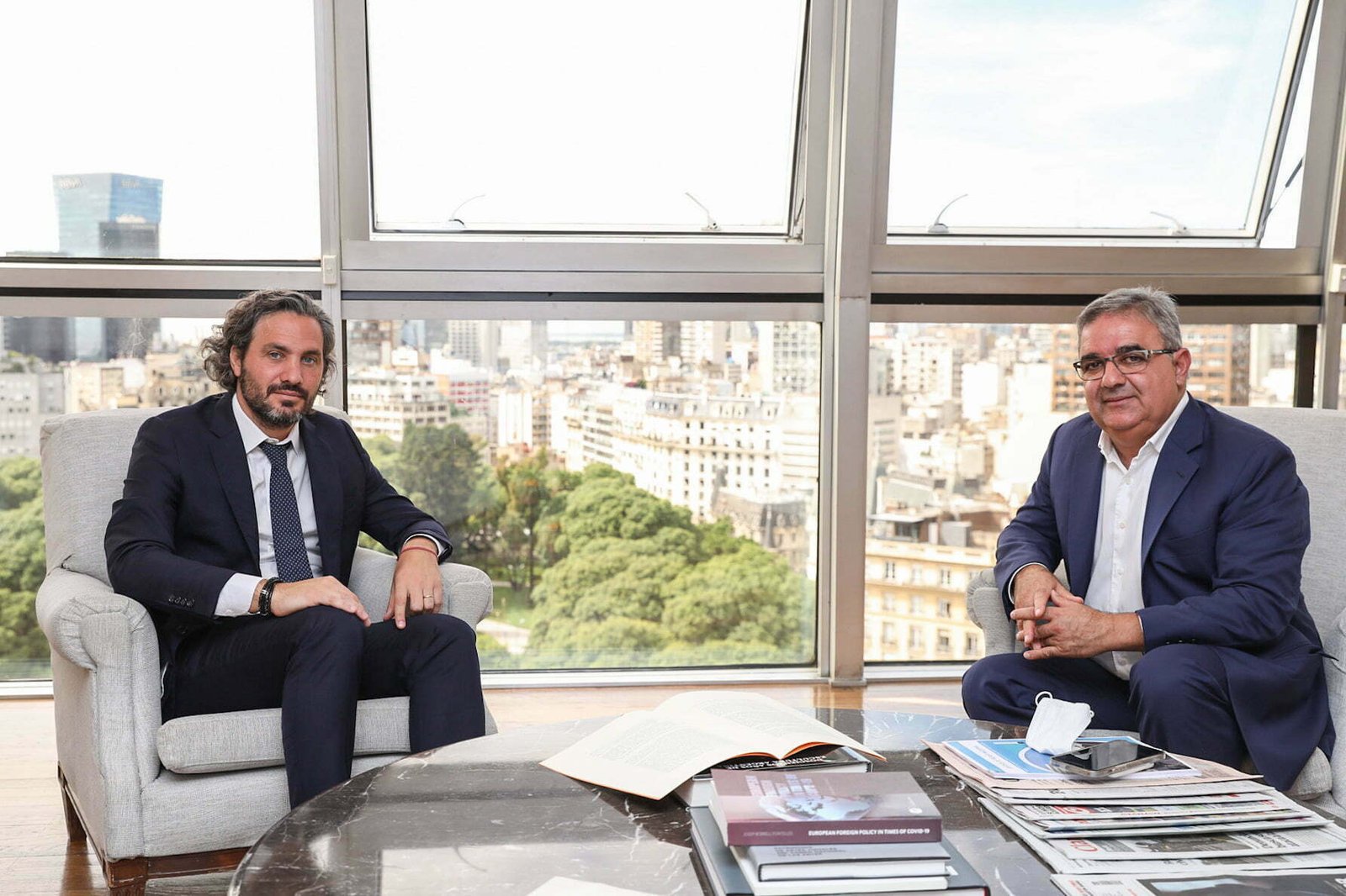 Santiago Cafiero con gobernadores y 40 empresarios en misión a Medio Oriente