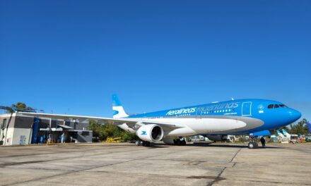 Aerolíneas Argentinas suma un Airbus 330 a su flota