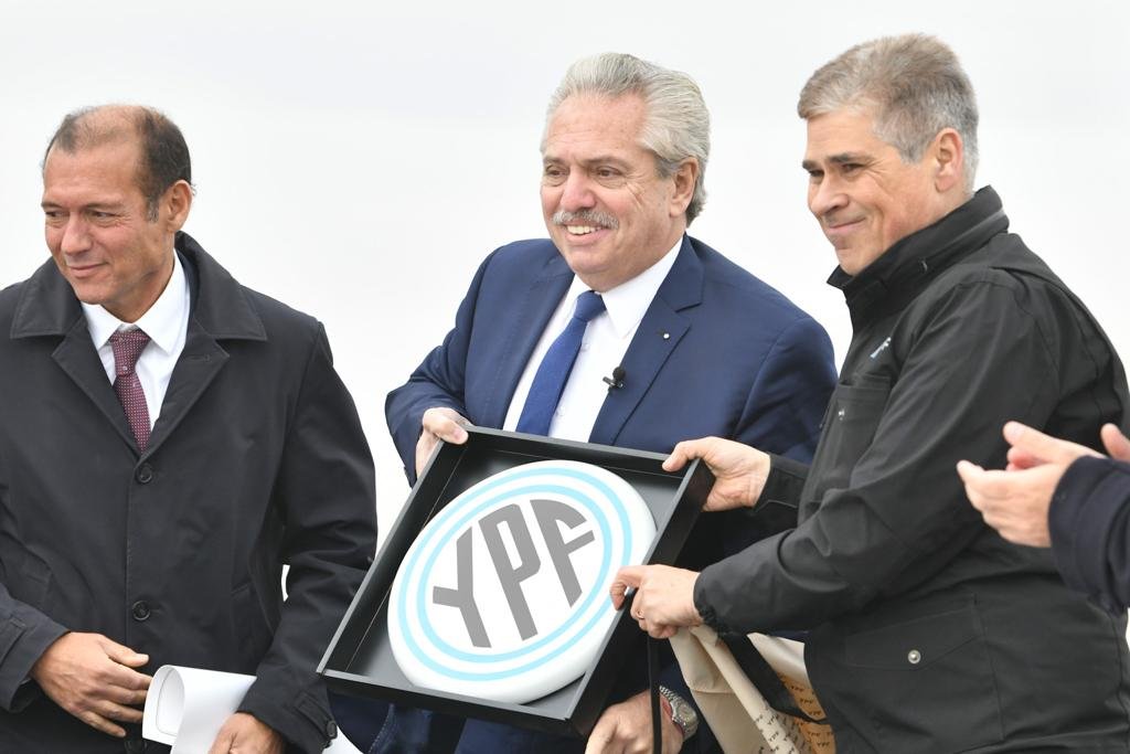 Puesta para el marcha del principal gasoducto del país