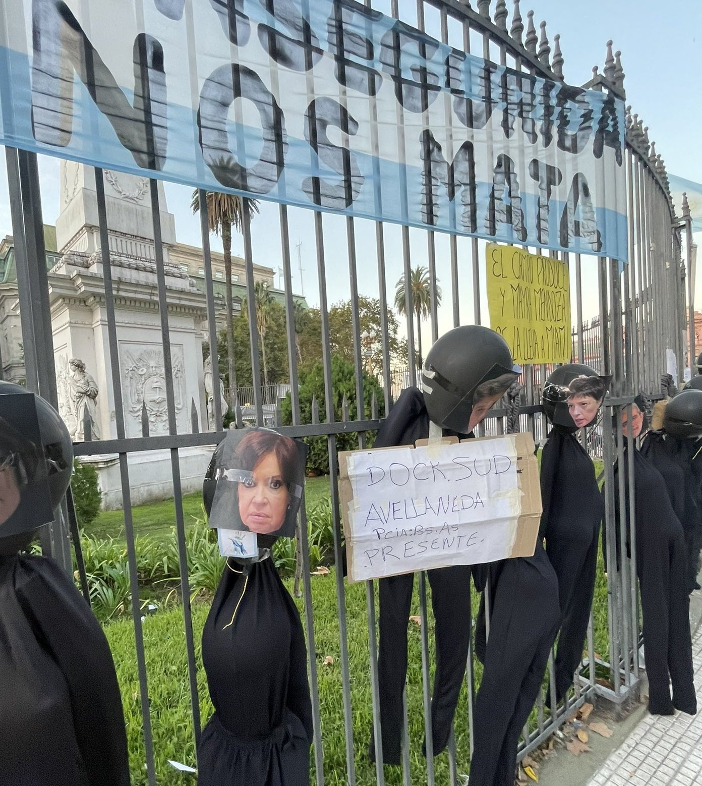 El odio volvió a sembrase en Plaza de Mayo