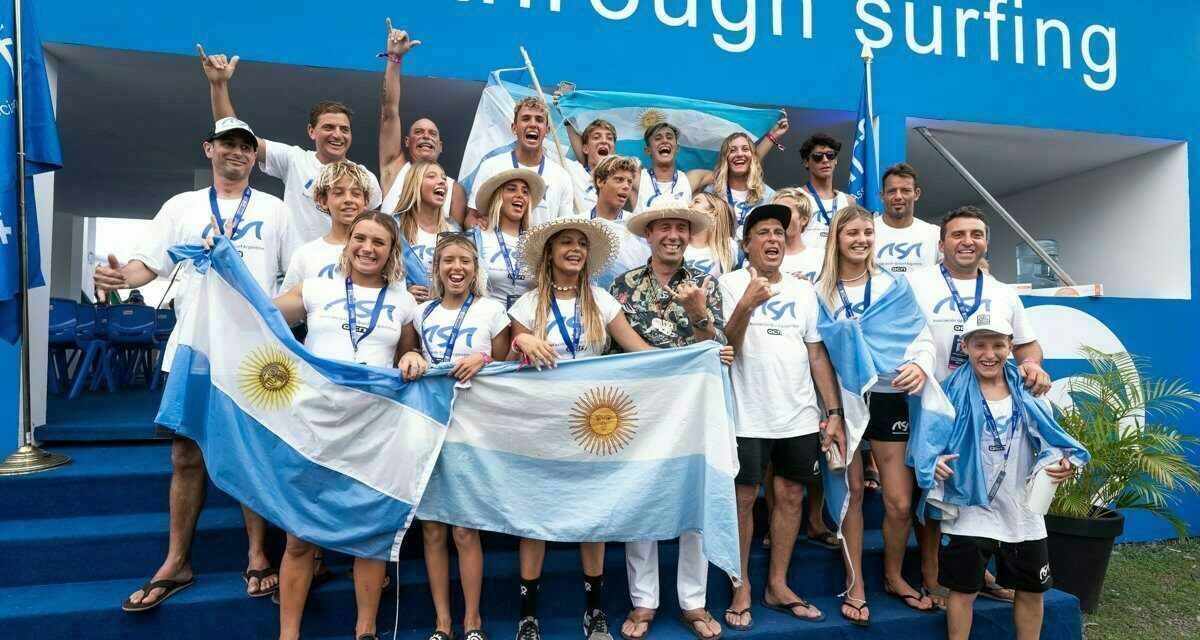 Surf: Argentina concluyó en el puesto 12 en el mundial