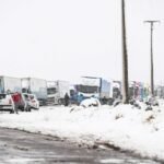 Cortes en varias rutas por intensas nevadas
