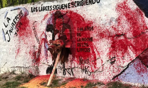 Quilmes: Aparecen pintadas con mensajes violentos