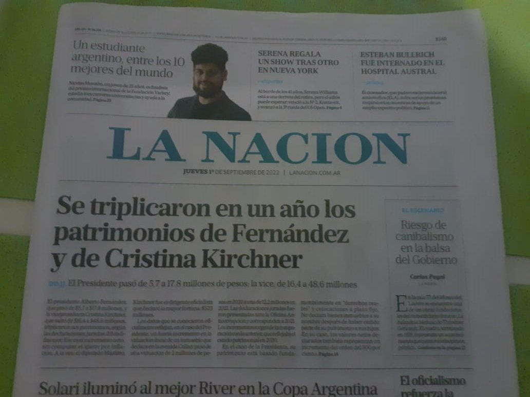 El presidente salió al cruce de una falsa noticia