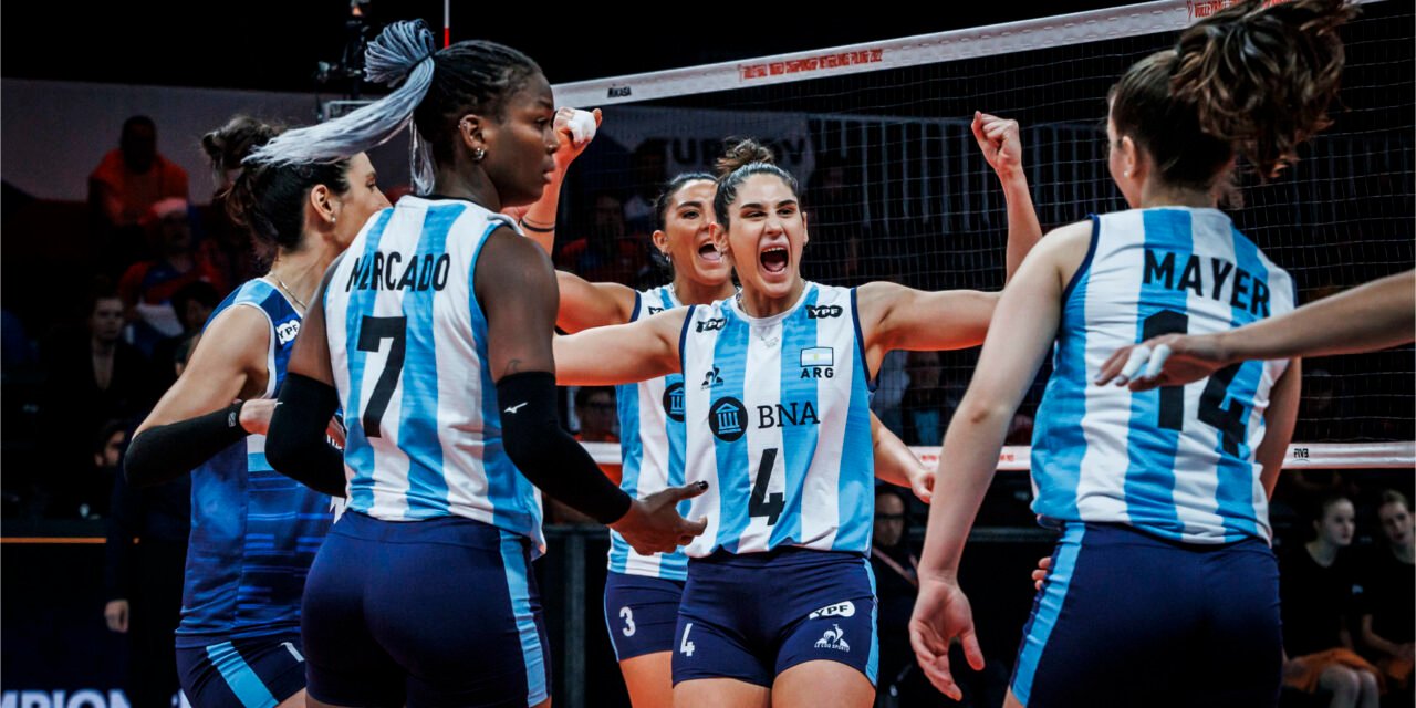 Vóley: Triunfo de Las Panteras en el mundial ante República Checa