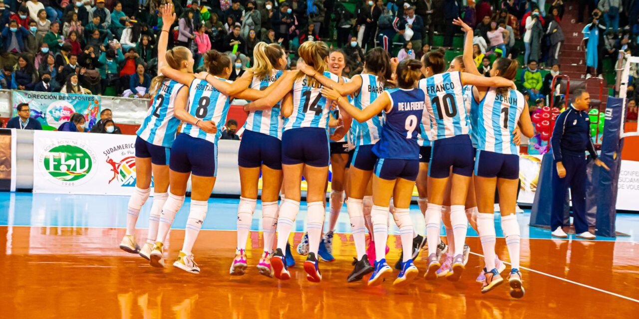 Voley: El juvenil argentino femenino clasificó al mundial