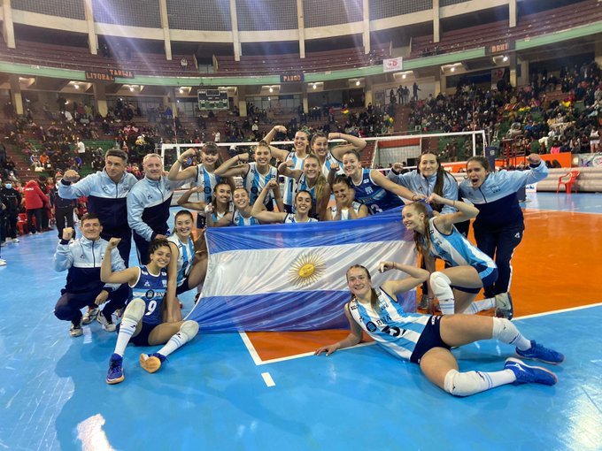 Voley: El juvenil femenino argentino campeón sudamericano