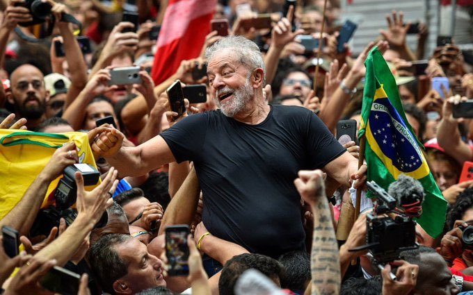 Los saludos a Lula desde Argentina