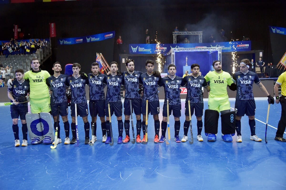 Hockey Pista: Argentina entre los 8 mejores en su primera participación en un mundial