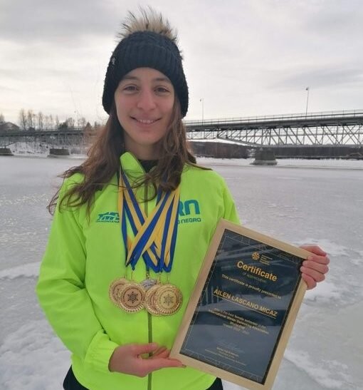 Natación: Cinco medallas de oro para Ailén Lascano