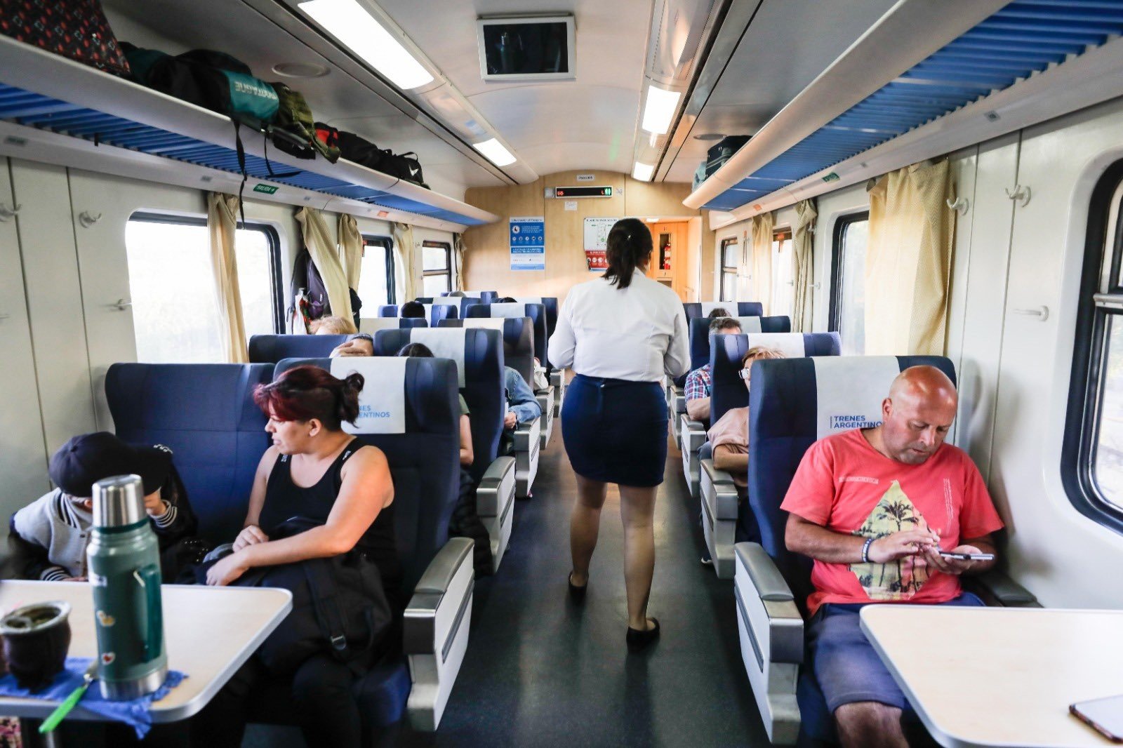 Trenes de larga distancia con un 70% más de pasajeros
