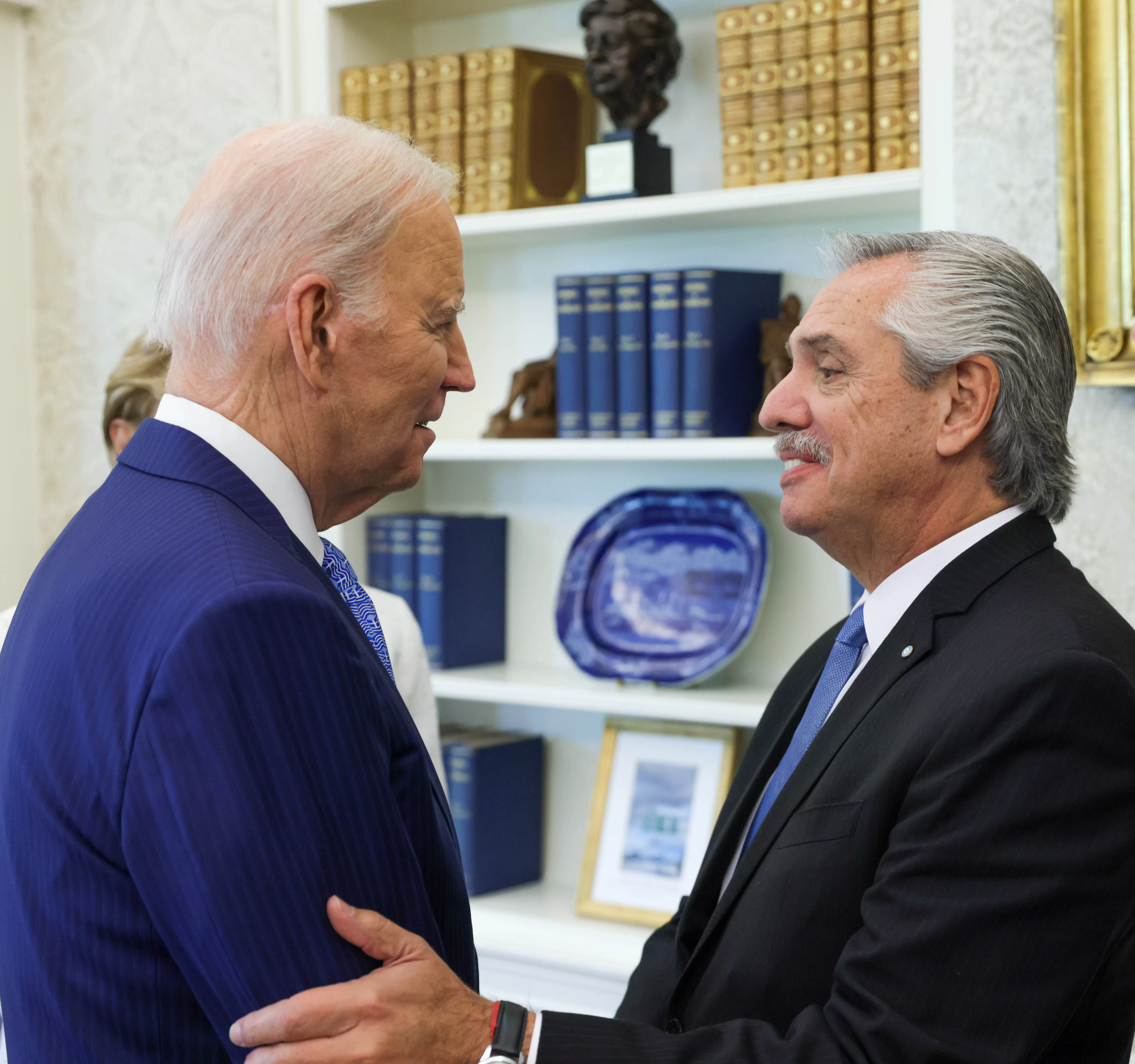 Biden a Fernández: «Ambos recibimos una economía destruída»