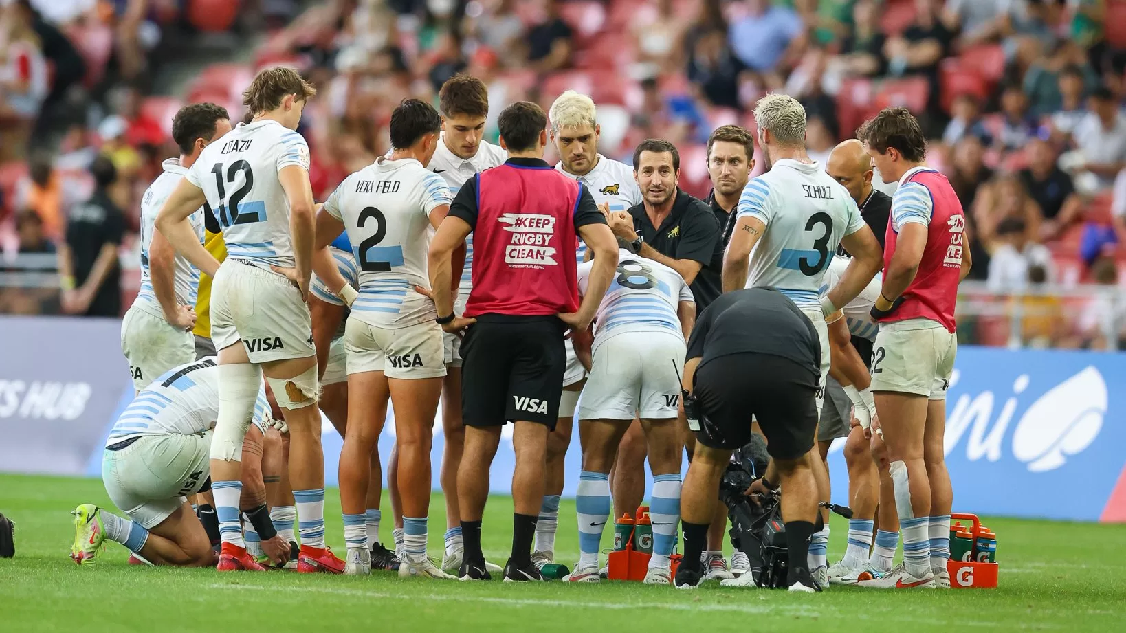 Los Pumas 7s Cayeron En La Final De Singapur Ante Los All Blacks ...