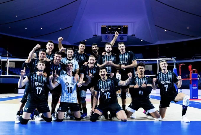 Vóleibol: Argentina en la fase final de la Liga de Naciones